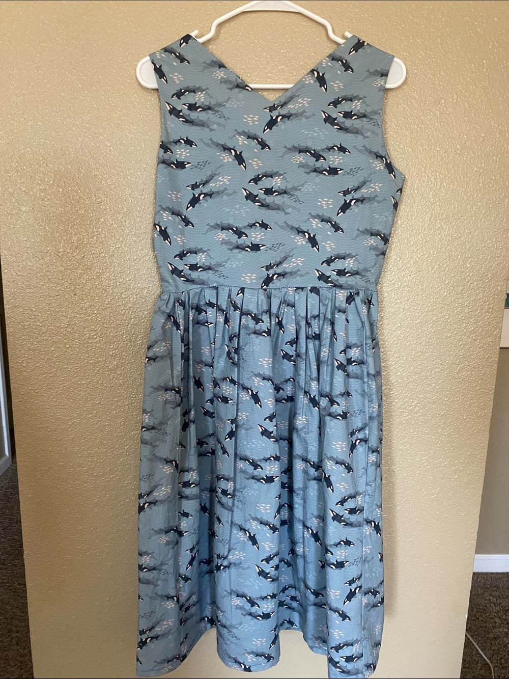 OOAK Handmade Orca Dirndl - Picture 3 of 4